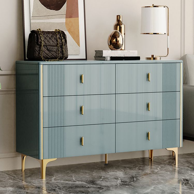 Classic Glam Storage Chest Manufactured Wood Dresser , 15.6 Inch Width