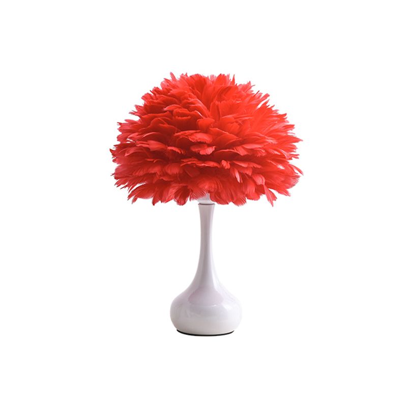 Éclairage de table nordique 1-Bulb Vase Vase Lampe Nordic 1-Bulb pour décoration de la chambre