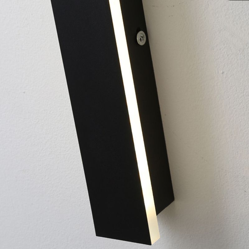 LED Wall Lamp Modern Waterproof Wall Mount Lamp with Acrylic Shade for Garden