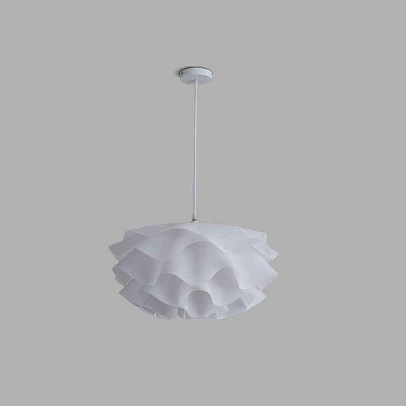 Lámpara colgante de bulbo de una sola sala de estar de estilo moderno luz colgante