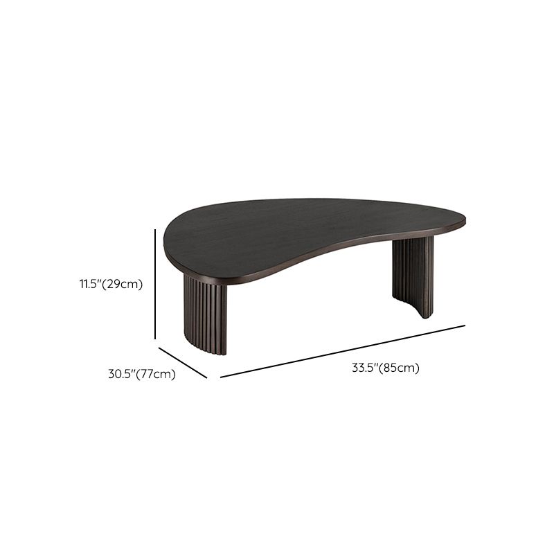 Modern Single Coffee Table No Distressing Solid Wood Bunching Tables