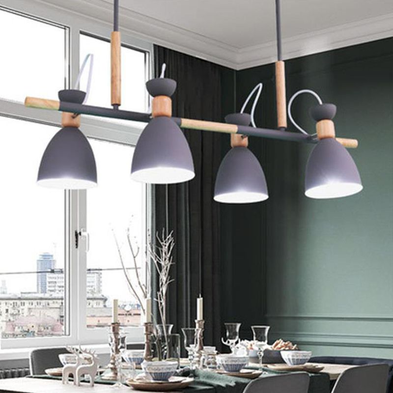 Contemporary Island Light Colorful Pendant Lighting Fixture for Dining Room