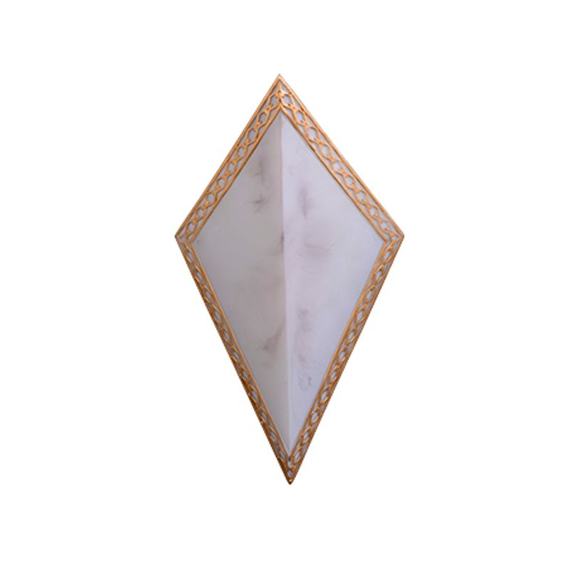 16 "/19" H Panel Plastikwandhalterung Traditionell 1 leichtes Wohnzimmer Flush -Lampe in Weiß