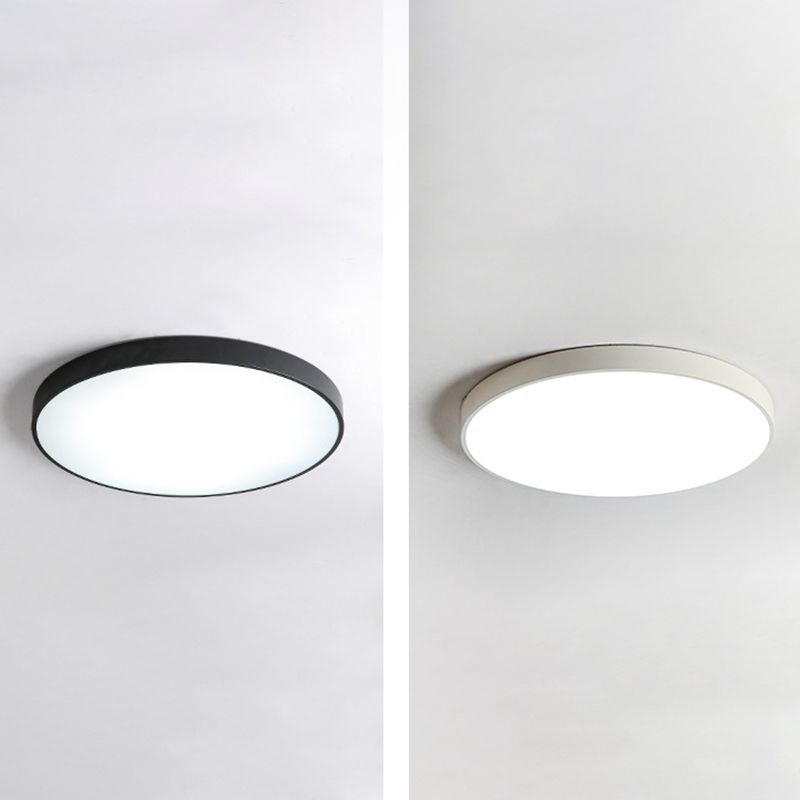 Le bâti affleurant acrylique moderne de plafonniers circulaires de bâti a mené des lumières