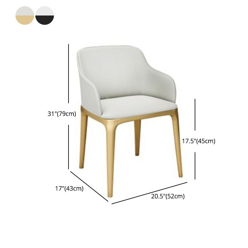 Glam 1/4/6 Pieces Dining Set Round Stone Dining Table for Dining Room