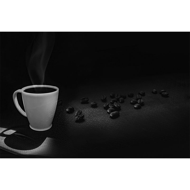 Photography Coffee Beans Mural Soft Color Mildew Resistant Wallpaper for Wall Decor