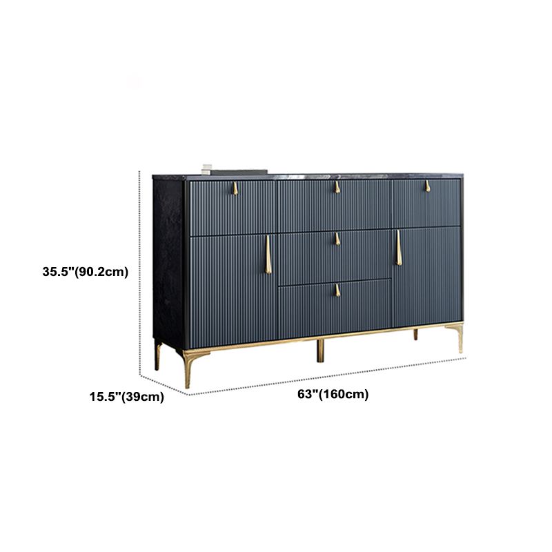15.21-inch Width Glam Dresser 5/7/8 Drawers Storage Chest Dresser