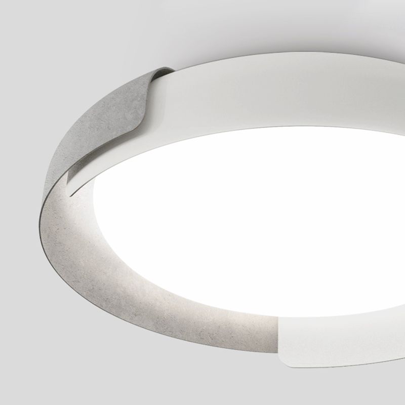 Plafonnier géométrique encastré, plafonnier moderne pour chambre à coucher