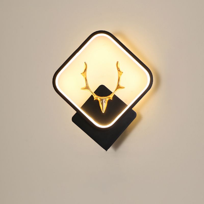 Nordic Modern Style Wall Mount Light Simple LED Mur Mall Appince lampe pour le salon