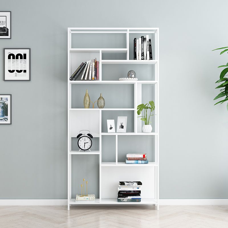 11.81 "W Bookcase in stile industriale Open Back Bookcase per Study Room