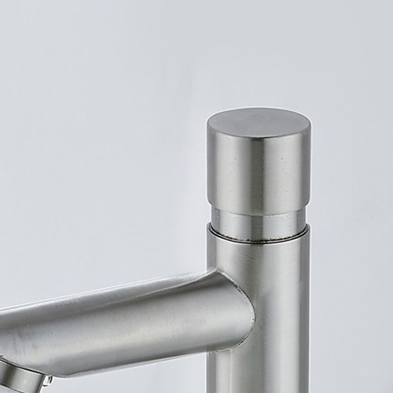 Modern Low Arc Sink Faucet with Single Handle Bathroom Sink Faucet