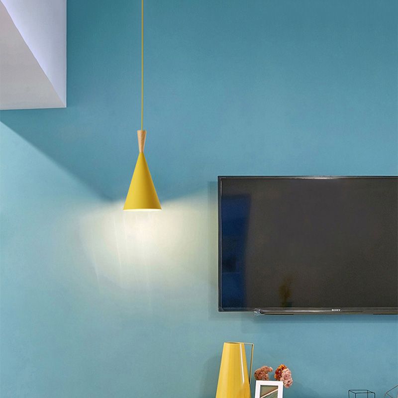 Macron Loft Candy Candy Apped Hanging Light Light METAL METAL CONSIGLIO per negozio di stoffa