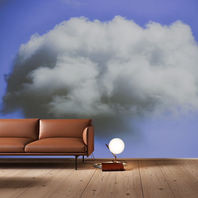 Sky Scenery Mural Wallpaper for Sitting Room Moisture Resistant, Personalized Size Available