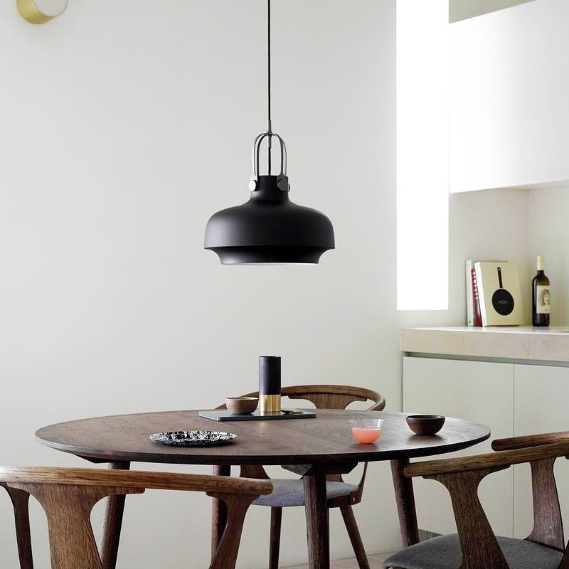 Luminaires de plafond géométriques contemporains pour chambre à manger