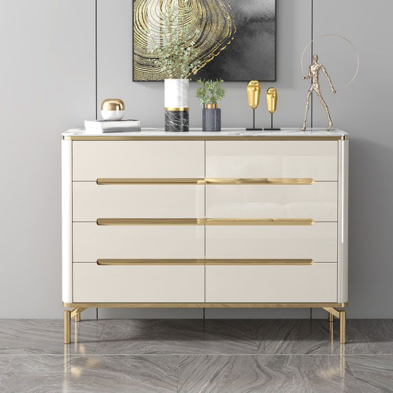 15.75-inch Width Storage Chest Stone Top Storage Chest Dresser for Bedroom