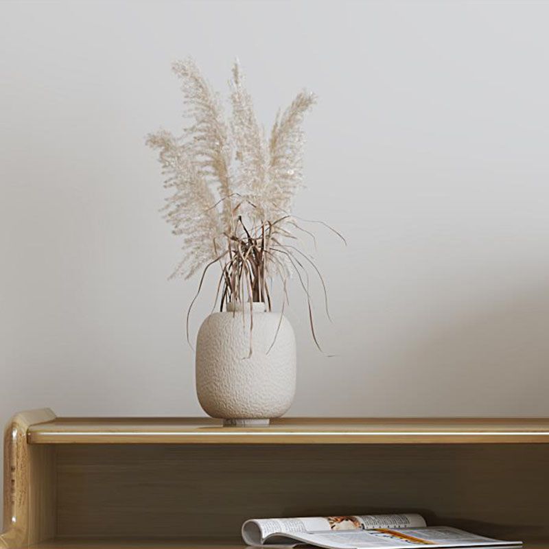 25.6" W Rattan Accent Chest in Rubberwood with Storage Drawers