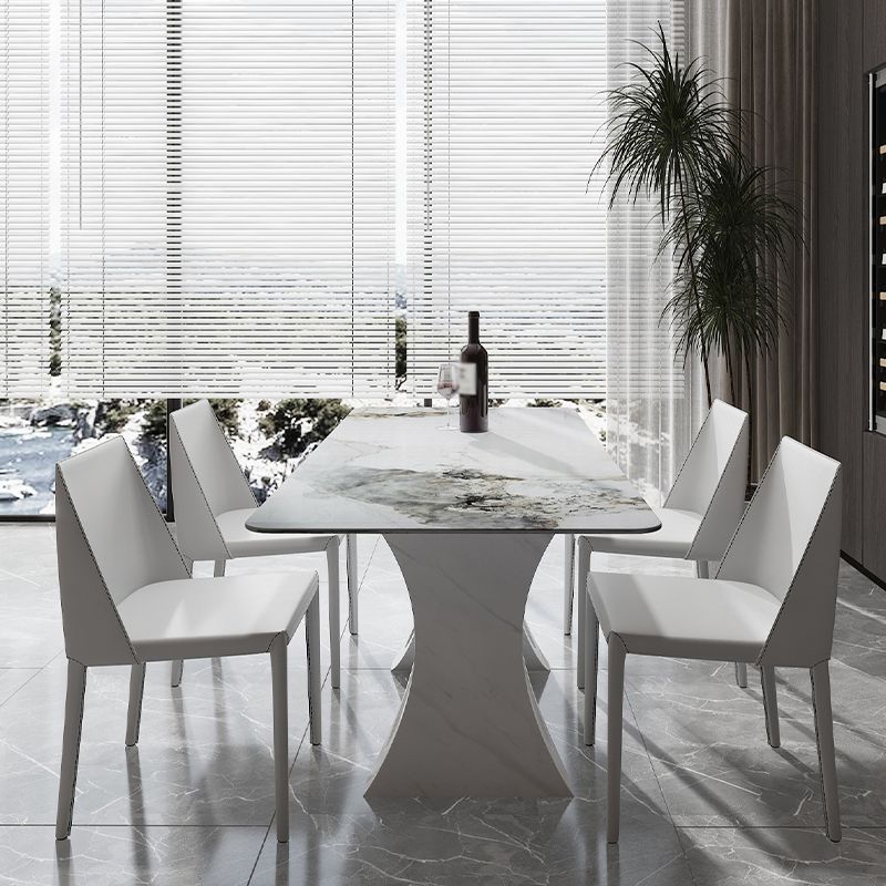 Modern Style Dining Table Sintered Stone Table for Dining Room