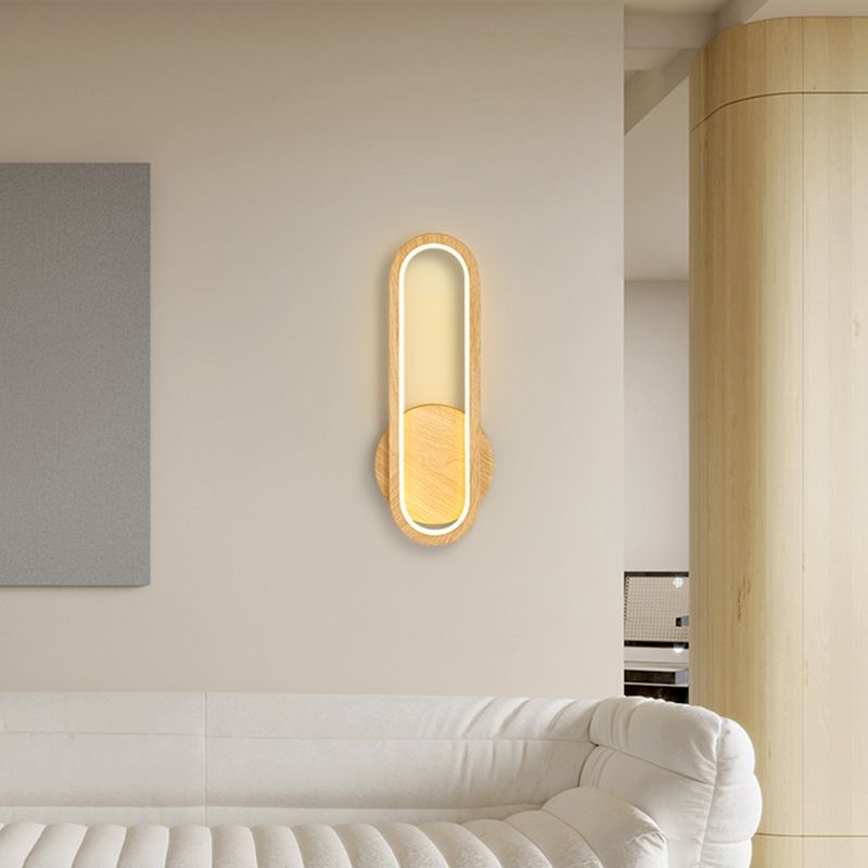 Modern Simple Wall Mount Light LED Wall Light with Acrylic Shade for Living Room