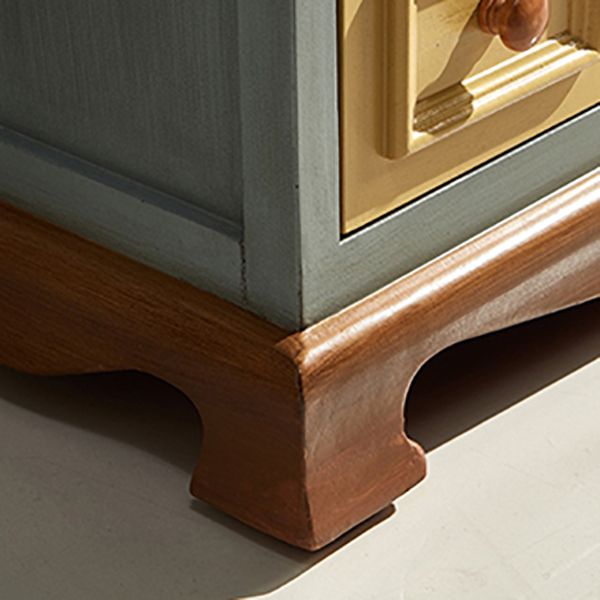 Coastal Dresser Solid Wood Storage Chest Dresser with Multi Drawers