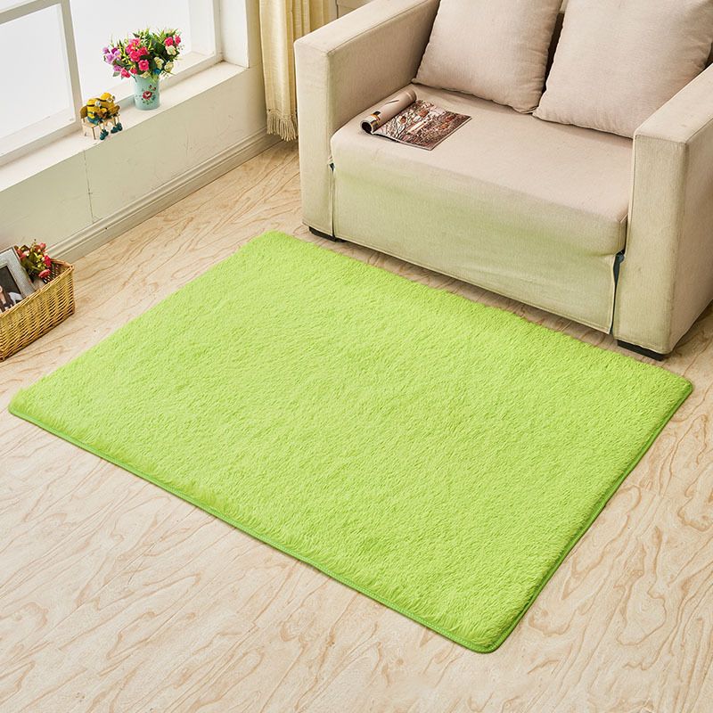Lässiger, einfarbiger Teppich, mehrfarbiger Teppich aus Polypropylen, haustierfreundlich, pflegeleichter Innenteppich für das Wohnzimmer
