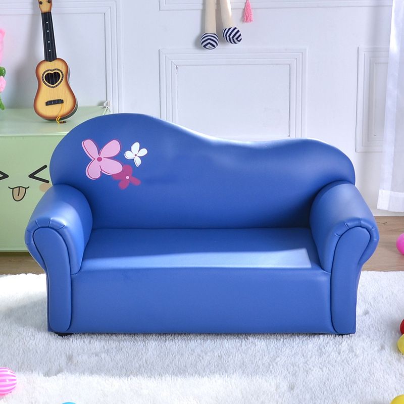 Faux Leather Tight Back Rolled Arm Stain Resistant Settee Bench