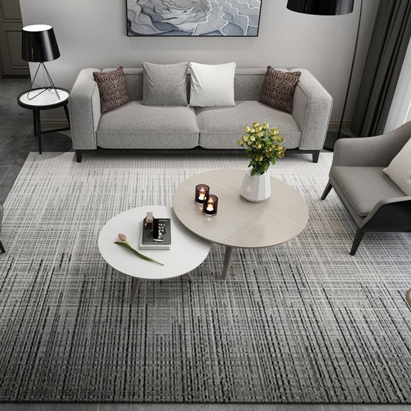 Nordic Living Room Rug Multi Colored Geometric Pattern Indoor Rug Synthetics Easy Care Pet Friendly Area Carpet