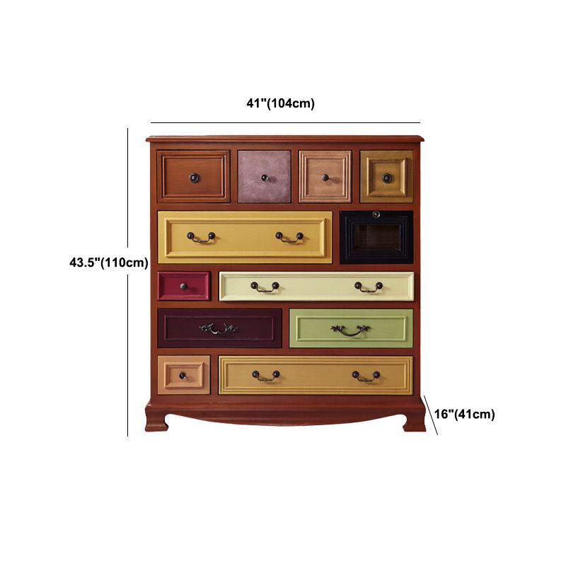 American Traditional Storage Chest Solid Wood Storage Chest Dresser