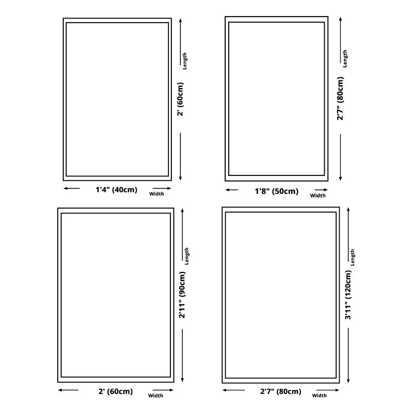 White Tone Simple Area Carpet Polyester Geometric Print Indoor Rug Anti-Slip Backing Carpet for Living Room