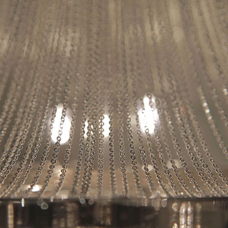 Ketting moderne stijl kroonluchter hanglamp metalen 8-lichts hanglampvoeturen