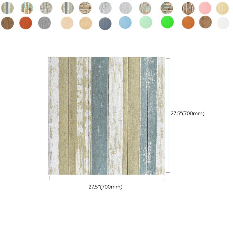 Farmhouse Wall Plank 3D Brick Bedroom and Living Room Wall Panels Set of 10