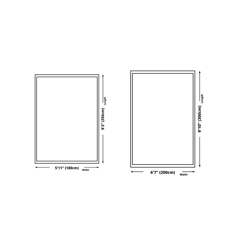 Orange Nordic Rug Polyester Color Piece Area Rug Washable Rug for Sitting Room