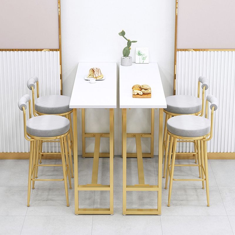 1/3/4/5/7 Pieces Counter Height Pub Set Rectangular Bistro Set