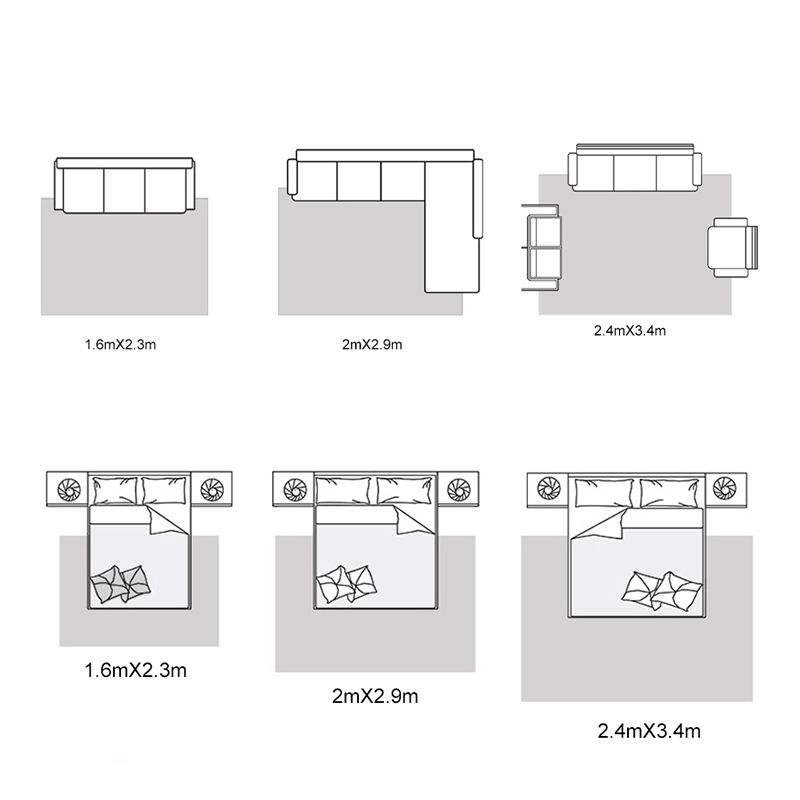 Traditional Flower Pattern Carpet Polyester Indoor Rug Stain Resistant Area Carpet for Living Room