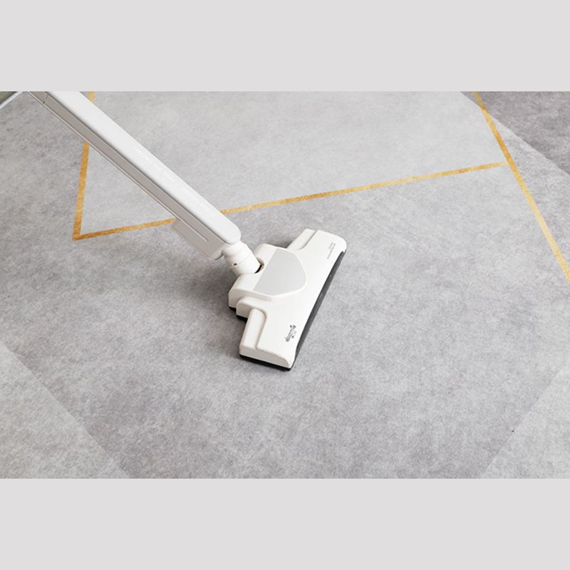 Multicolor Home Decoration Carpet Modern Triangle Print Area Rug Polyester with Non-Slip Backing Rug