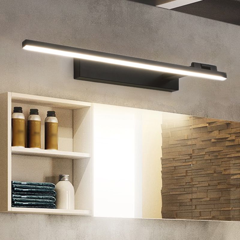 Linear Metal Wall Lighting Modern Style 1 Light Wall Mount Light Fixture