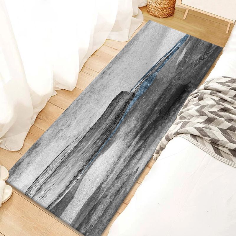 Alfombra gris moderna de la alfombra mezclada alfombra de la alfombra de la alfombra para la sala de estar para la sala de estar