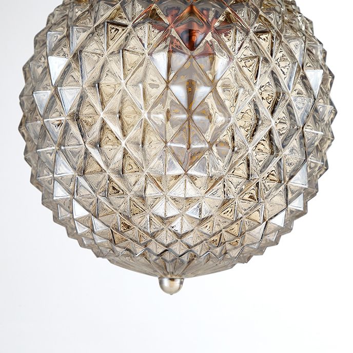 Glass Ceiling Light Fixture Simplistic Gold Round Aisle Ceiling Fixture