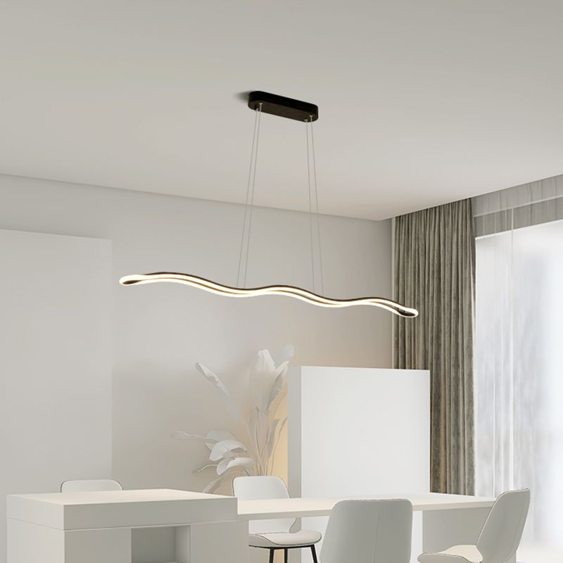 LED Island Light Dining Dining Room Kitchen Modern Simple Style Light