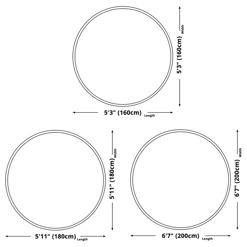 Ronde retro etnische afdruk tapijt licht kleur polyester tapijt niet-slip achterstappert tapijt voor woningdecoratie