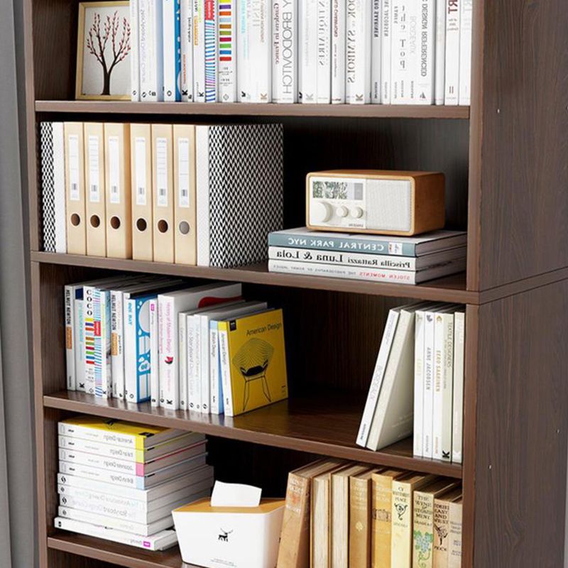 9.45" W Modern Book Shelf Engineered Wood Home Shelf Bookcase