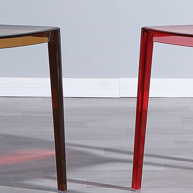 Modern Style Side Chair Plastic Side Dining Chair for Home Use
