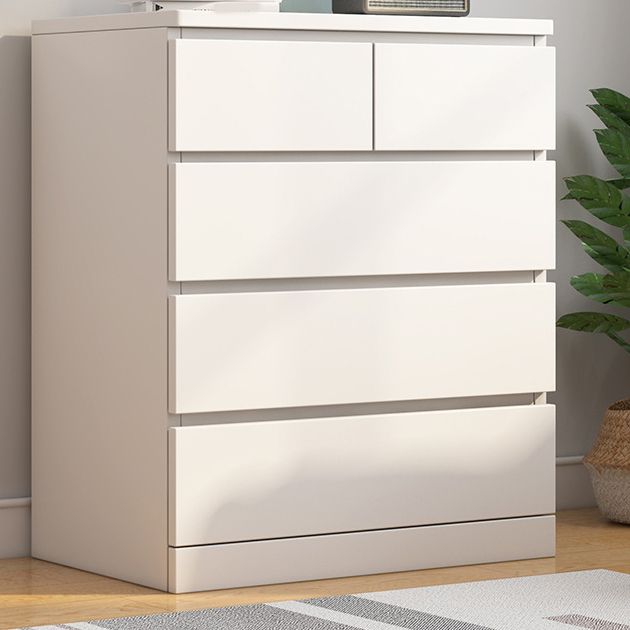 Wood Modern Storage Chest Dresser Vertical Dresser without Mirror