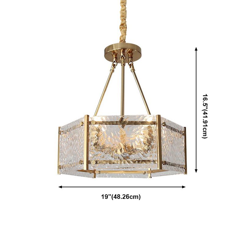 Lampade a sospensione di vetro contemporanei per candele lampadario per soggiorno