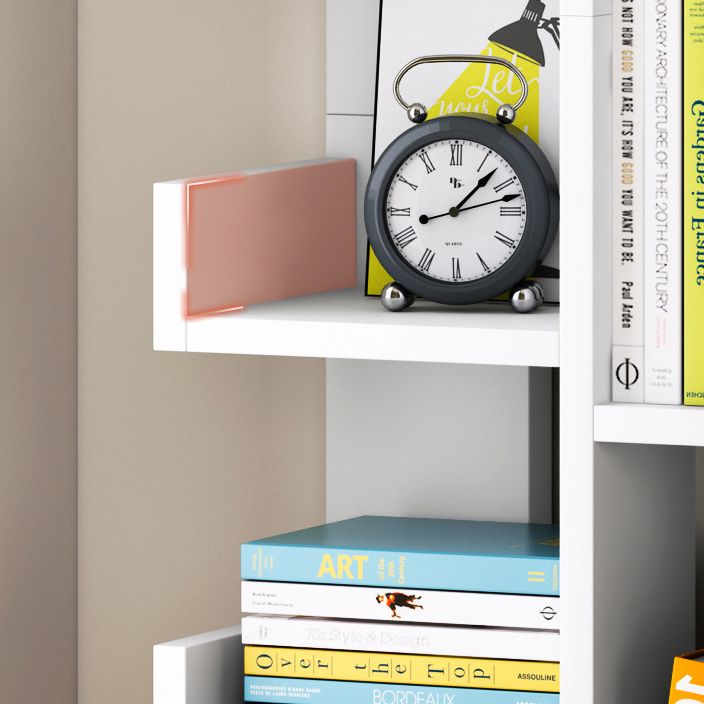 Modern Engineered Wood Bookshelf Open Bookcase Book Shelf for Living Room