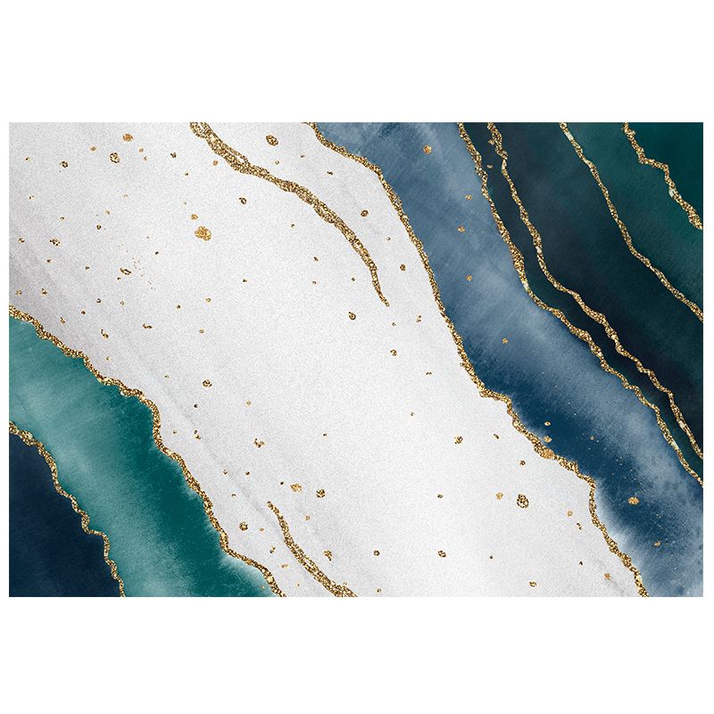 Nieuwheid woonkamer vloerkam multi-gekleurde kleurblokken tapijt polyster anti-slip achtergrondstain-resistente binnenkapper