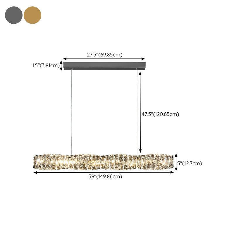 Modern Hanging Ceiling Light 1 Light Pendant Lighting Fixtures for Dining Room