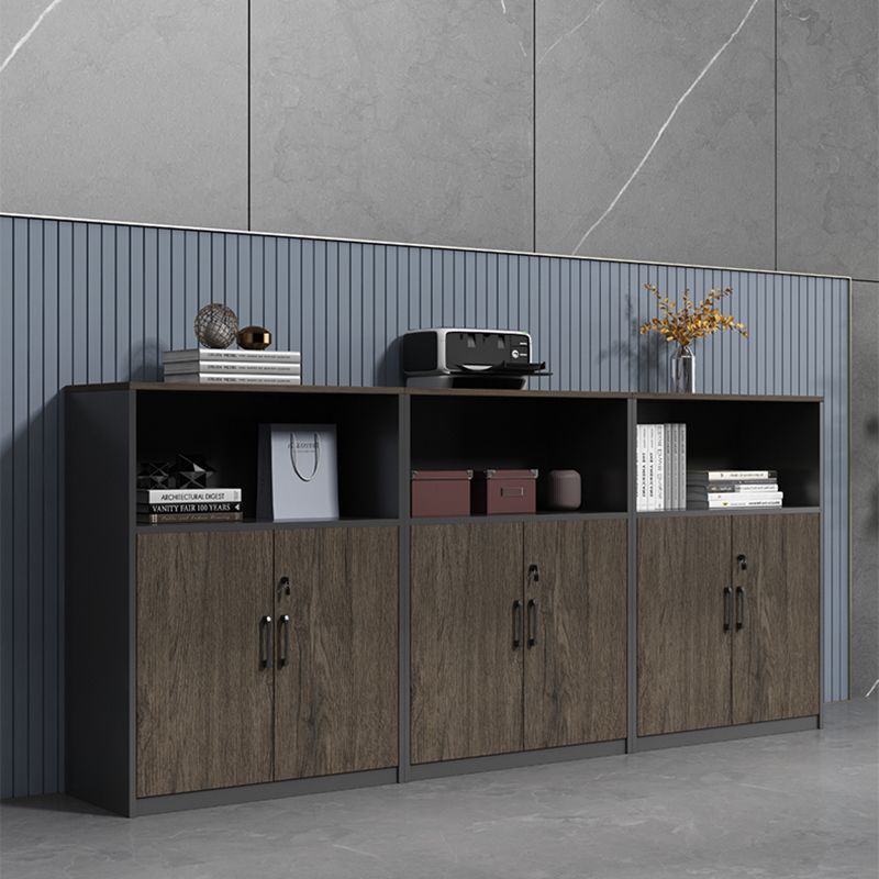 Modern Engineered Wood Filing Cabinet with Lock Storage for Home Office