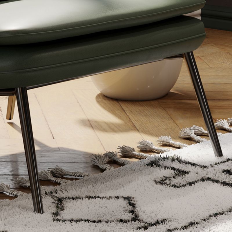 Arms Included Accent Armchair with Split Back, 32.68" W √ó 32.68" L √ó 33.46" H