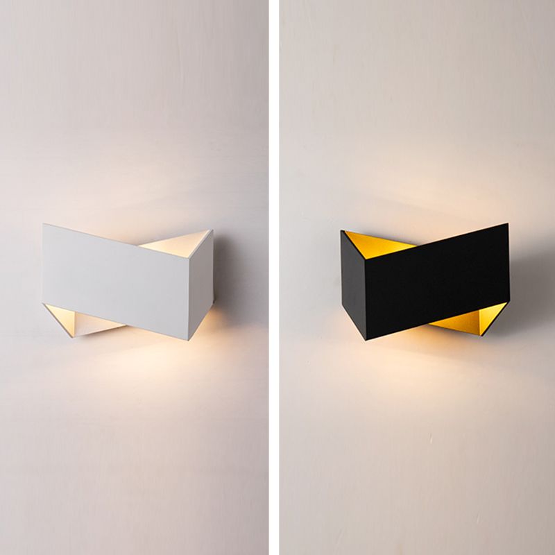Moderne minimalistische stijl Origami Wall Light SCONCES Metaal 1 Lichtwandverlichting voor woonkamer
