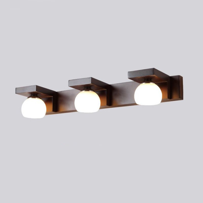 Wooden Vanity Lighting Simple Wall Light Sconce for Bathroom